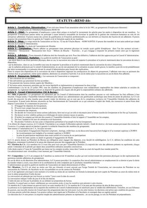 statuts reso 44