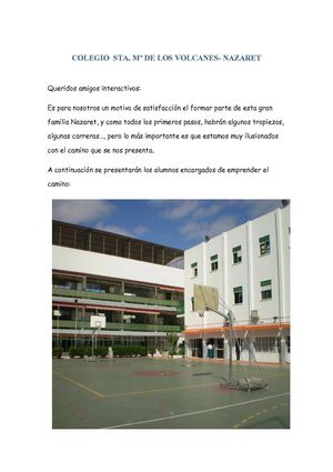 Presentación Santa María de los Volcanes