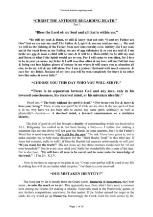 Part3 CHRIST THE ANTIDOTE Bless the Lord (.pdf) Scribd.