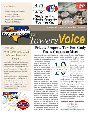 STO January 2010 Newsletter