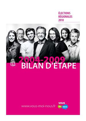Bilan Mandature PS en région Centre (Régionales 2010)