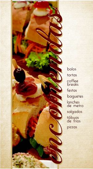 Nobrega Pães - Cardápio Encomendas