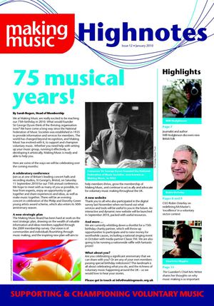 Highnotes, Issue 12, January 2010