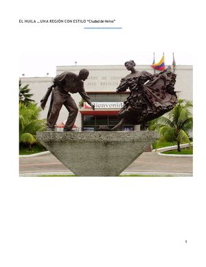 EL HUILA ...UNA REGIÓN CON ESTILO "CIUDAD DE NEIVA"