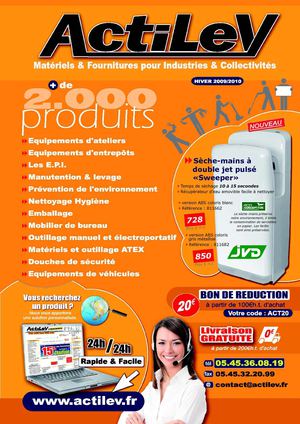 Catalogue Actilev