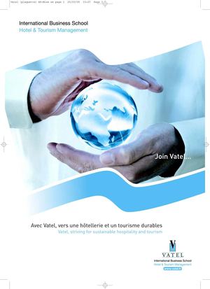 Brochure Vatel
