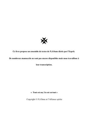 Texte ancien P.J.OUNE