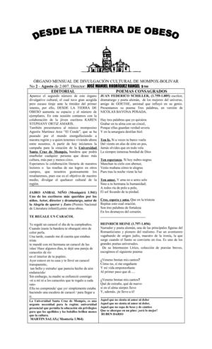 2 DESDE LA TIERRA DE OBESO