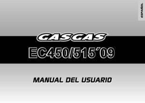 Manual mantenimiento gas gas 450 2009