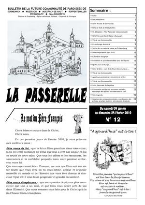 La Passerelle n°12