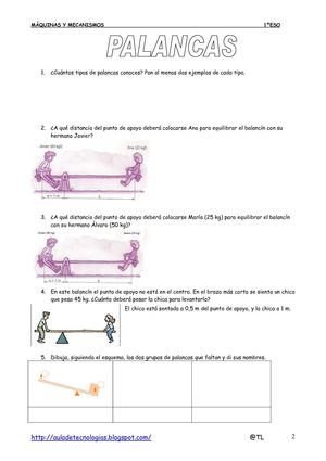 PROBLEMAS DE POLEAS Y POLIPASTOS
