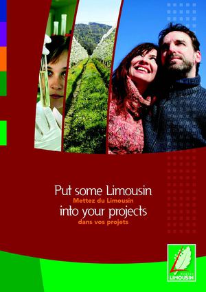 Brochure d'attractivité du Limousin, Agence Peuplades Nantes La Rochelle