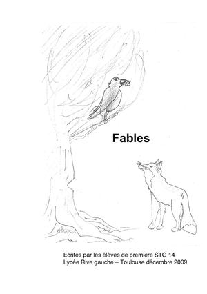 Fables écrites par les élèves de première STG 14