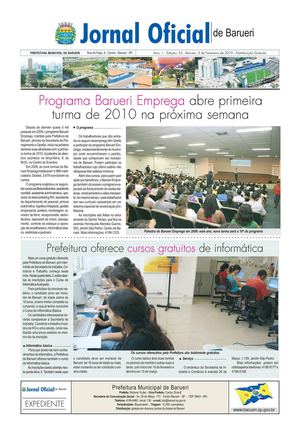 Jornal Barueri - Edição 53 - 03 Fev 2010