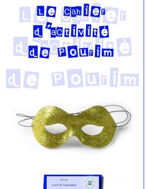 EEIF - Le cahier d'activité de Pourim