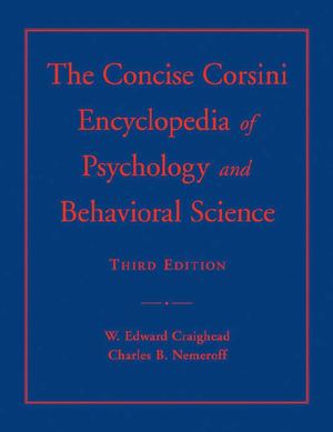 Calaméo - The Concise Corsini Encyclopedia of Psychology and