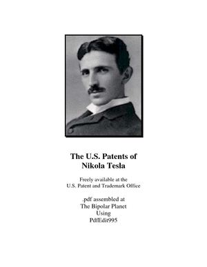 Ebook - Free Energy - Complete US Patents of Nikola Tesla - Electricity Alternative