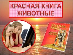 Красная книга животные