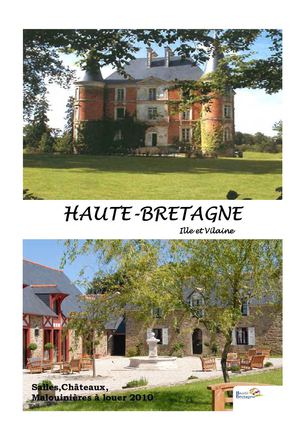 Châteaux et salles à louer en Haute-Bretagne Ille-et-Vilaine