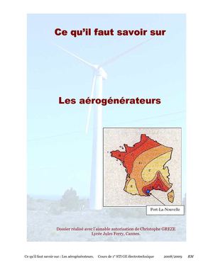 ce qu'il faut savoir sur l'énergie éolienne