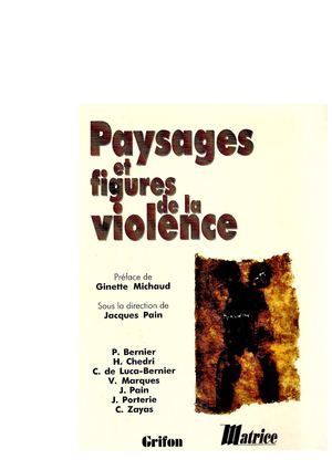 Paysages et figures de la violence