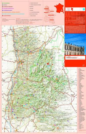 Carte des patrimoines remarquables de la Drôme