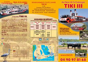 TIKI III - CROISIERE EN CAMARGUE