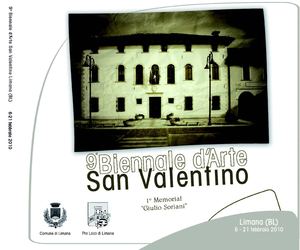 9° Biennale d'Arte di San Valentino 2010 a Limana (BL)