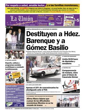 La Unión de Morelos 23 Febrero 2010