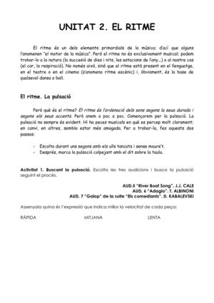 2n ESO. Unitat 2