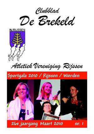 Clubblad AV Rijssen maart 2010