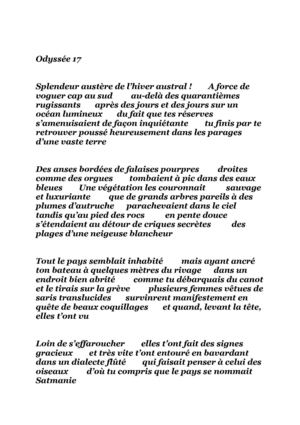 Odyssée II   Xavier Bordes