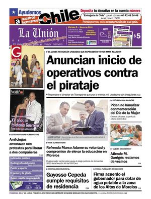 La Unión de Morelos 05 de Marzo 2010