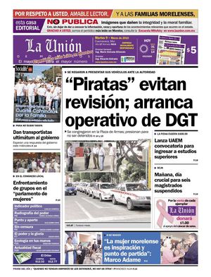 La Unión de Morelos 08 Marzo 2010