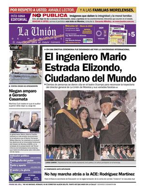 La Unión de Morelos 10 Marzo 2010