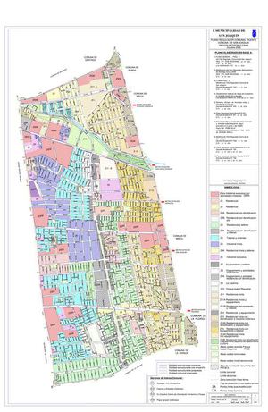 Plano Regulador Comunal San Joaquín