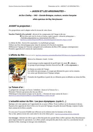 Jason et les argonautes