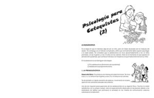 Psicología para Catequistas