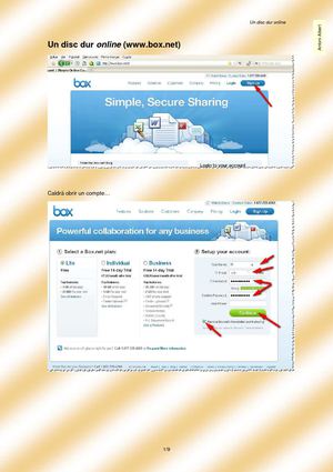 Un disc dur online: Box.net