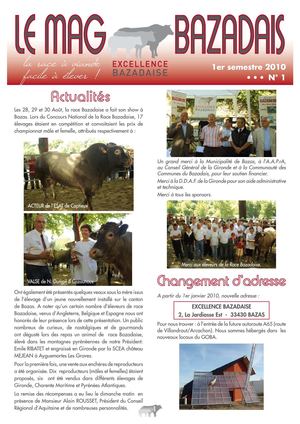 Le Mag Bazadais n°1 (Excellence Bazadaise)