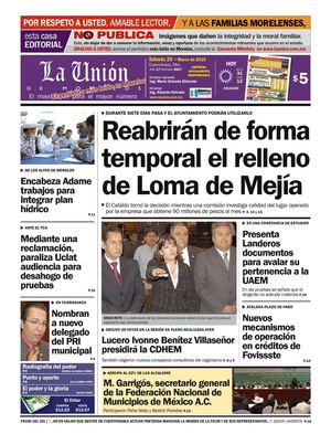 La Unión de Morelos 20 Marzo 2010