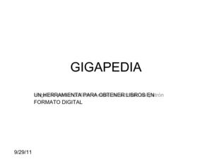 GIGAPEDIA