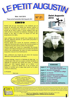 Le Petit Augustin N°21