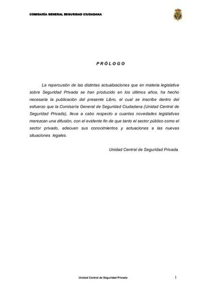 - Legislacion - Seguridad Privada