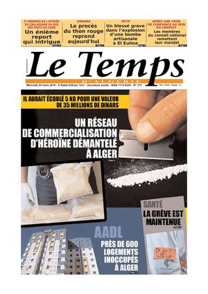 Le Temps d'Algérie www.letempsdz.com édition du 24 mars 2010
