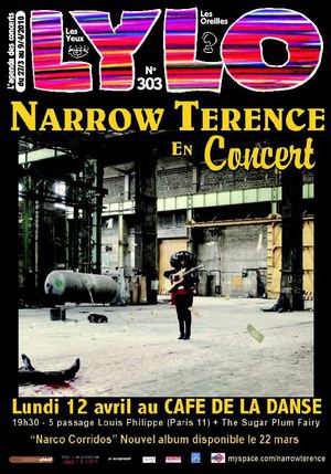 LYLO 303 (Agenda des concerts du 27 mars au 9 avril 2010)