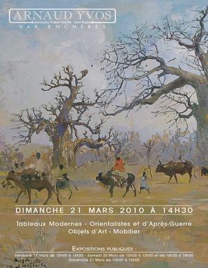 Catalogue complet de la vente du 21 Mars 2010