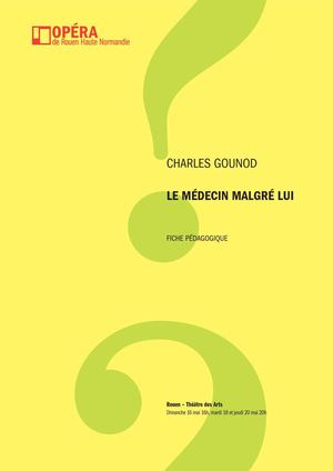 Fiche pédagogique Le Médecin malgré lui