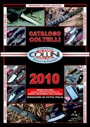 Catalogo coltelli 2010 - militari, caccia, sportivi, multiuso, asce, pinze, spray, chiudibili, fissi