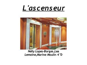 Les Ascenseurs